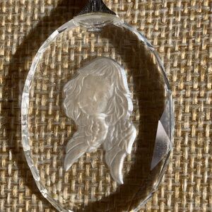 House of Goebel Adoring Angel Austrian crystal pendant, limited edition